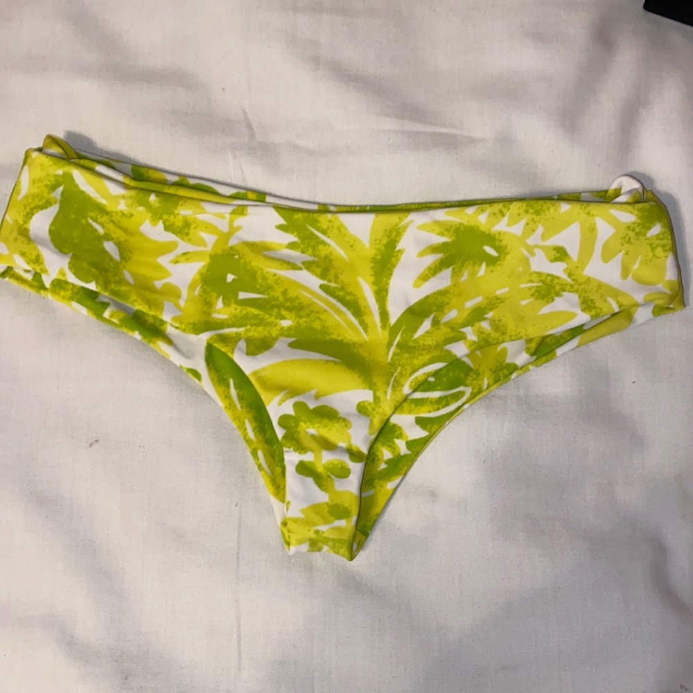 Mikoh Lilikoi Neon Yellow bathing suit bottoms